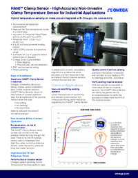 Thumbnail of document Data Sheet - HANI-C Industrial Metal Pipe Clamp HANI Temperature Sensor